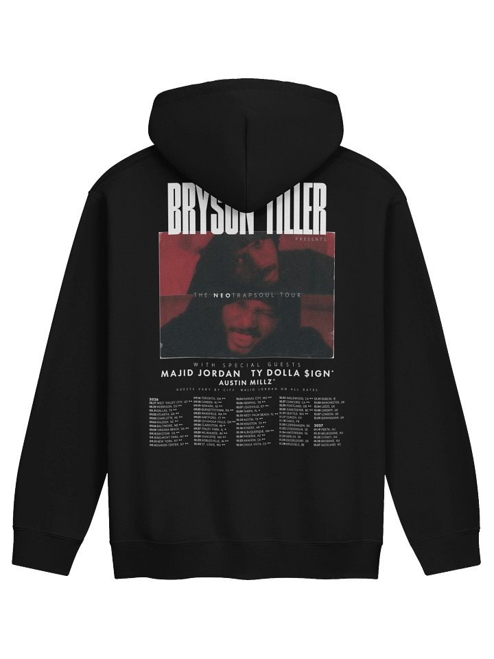 Bryson Tiller The Neo Trapsoul Tour Merch Hoodie product image (2)