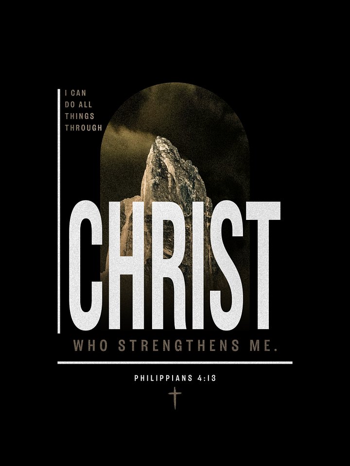 Philippians 4:13 - Cotton Heritage Premium Sweatshirt by Cotton Heritage product image (1)