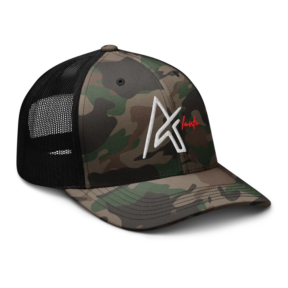 Atlanta Camouflage Trucker Hat product image (6)