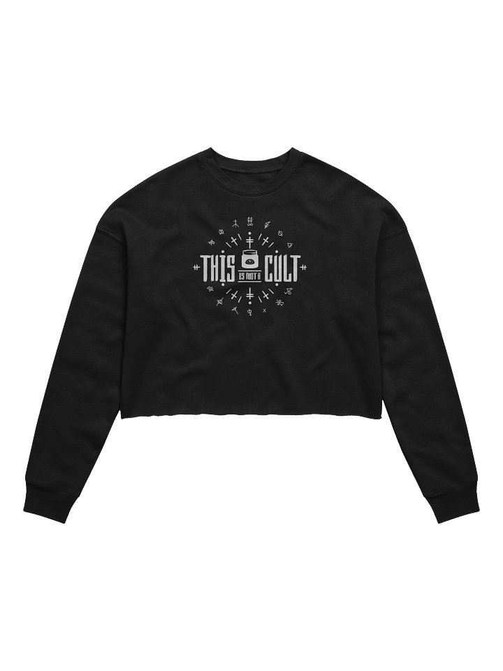 This Is Not a Cult - Bella+Canvas Women's Fleece Crop Sweatshirt product image (2)
