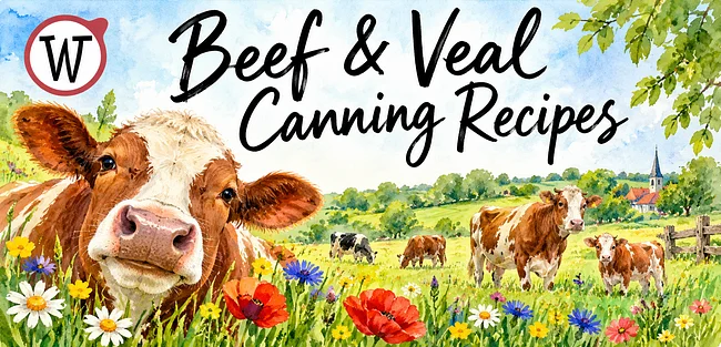 Beef and Veal Canning Recipes