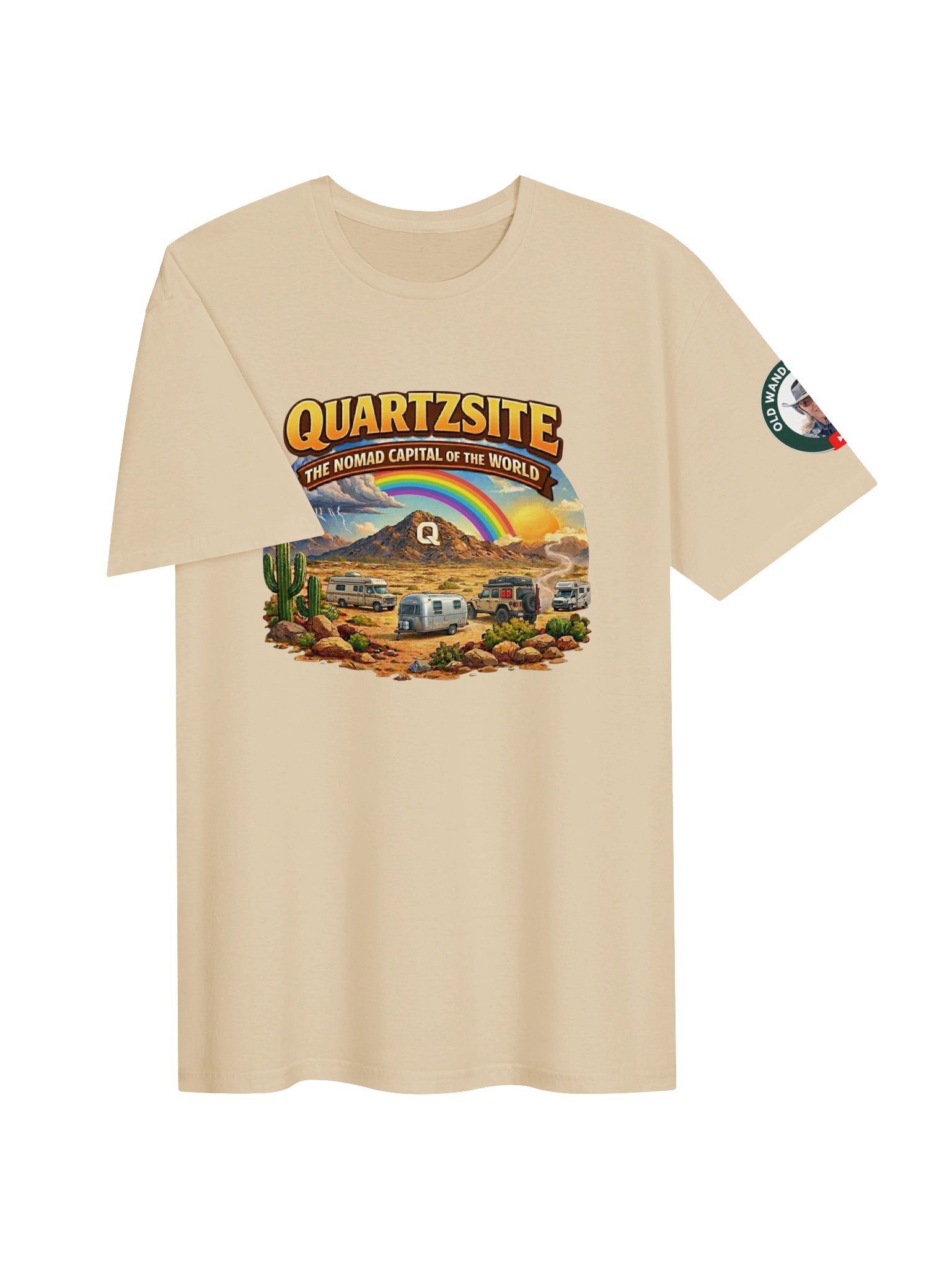 Quartzsite Nomad Capital Unisex Tee product image (6)