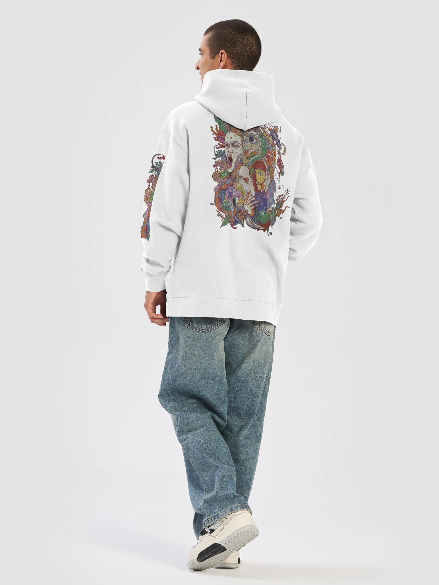 Kluy “Fractured Consciousness” Unisex Hoodie product image (28)