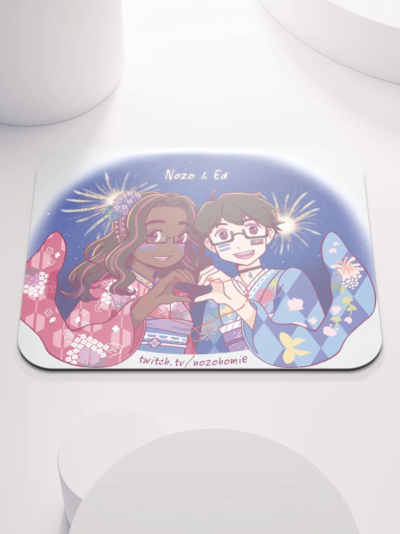 Nozo & Ed mouse pad product image (1)