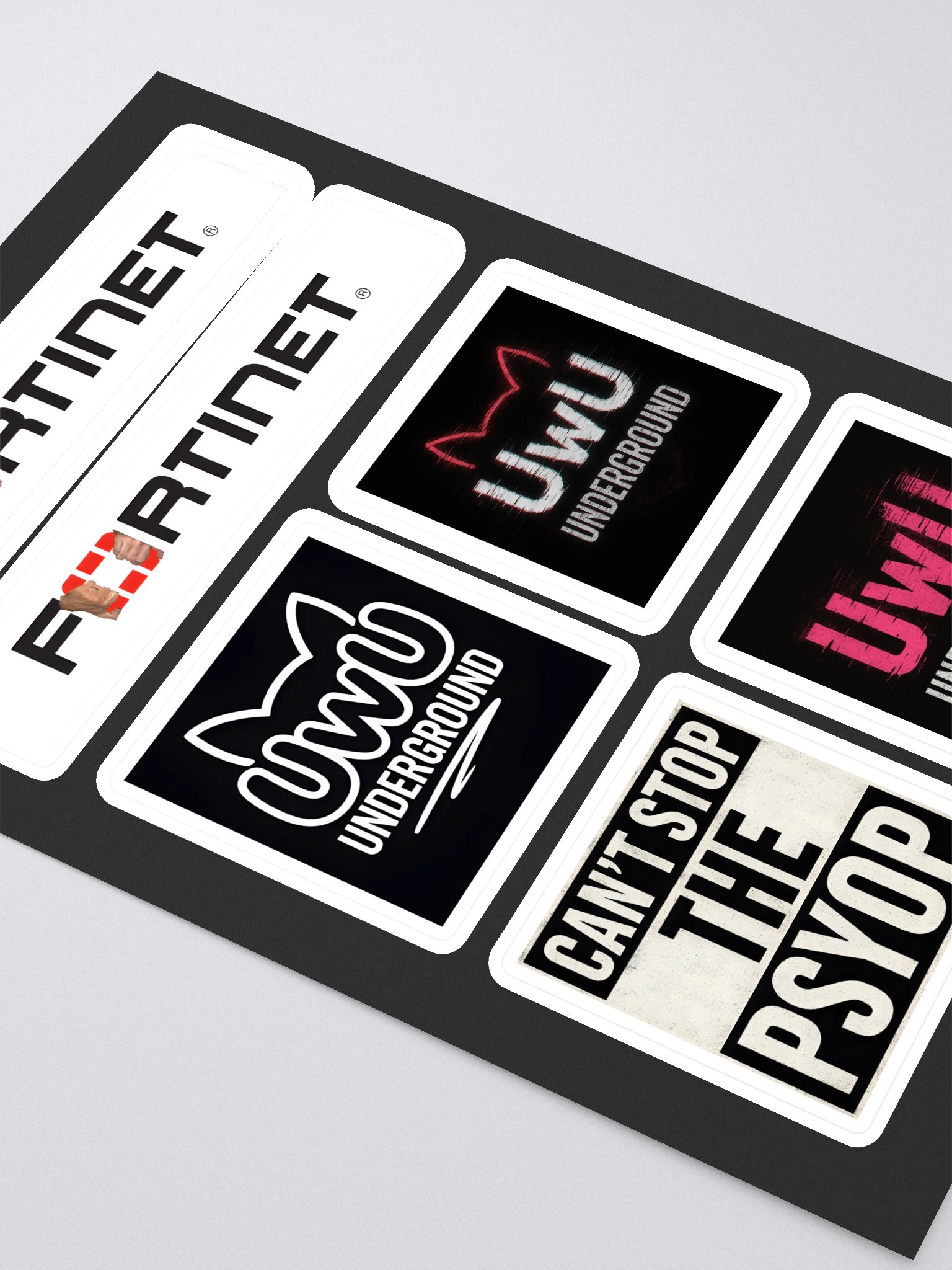 UwU Underground Mayhem Stickers product image (2)