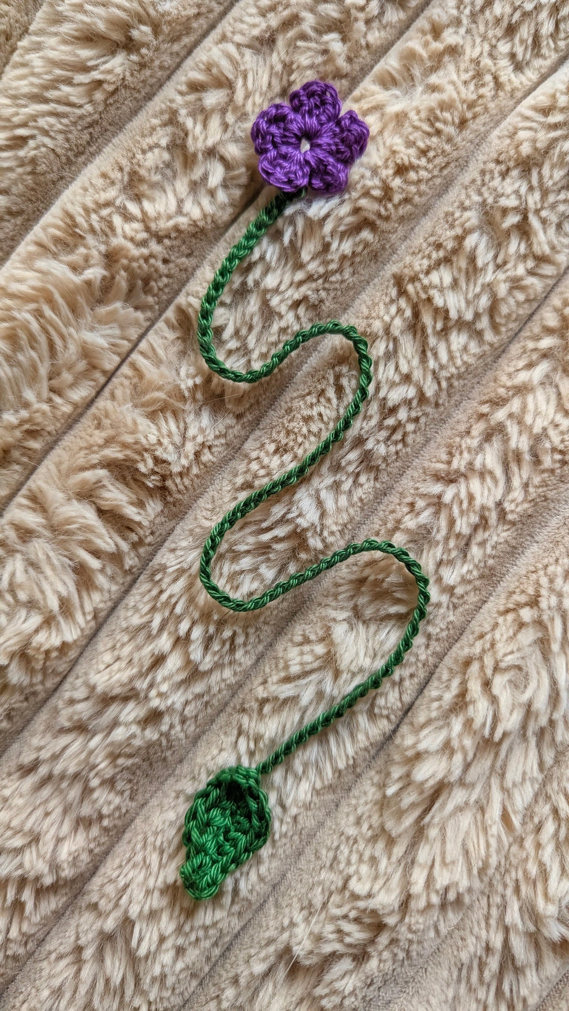 Crochet Flower Bookmark product image (4)