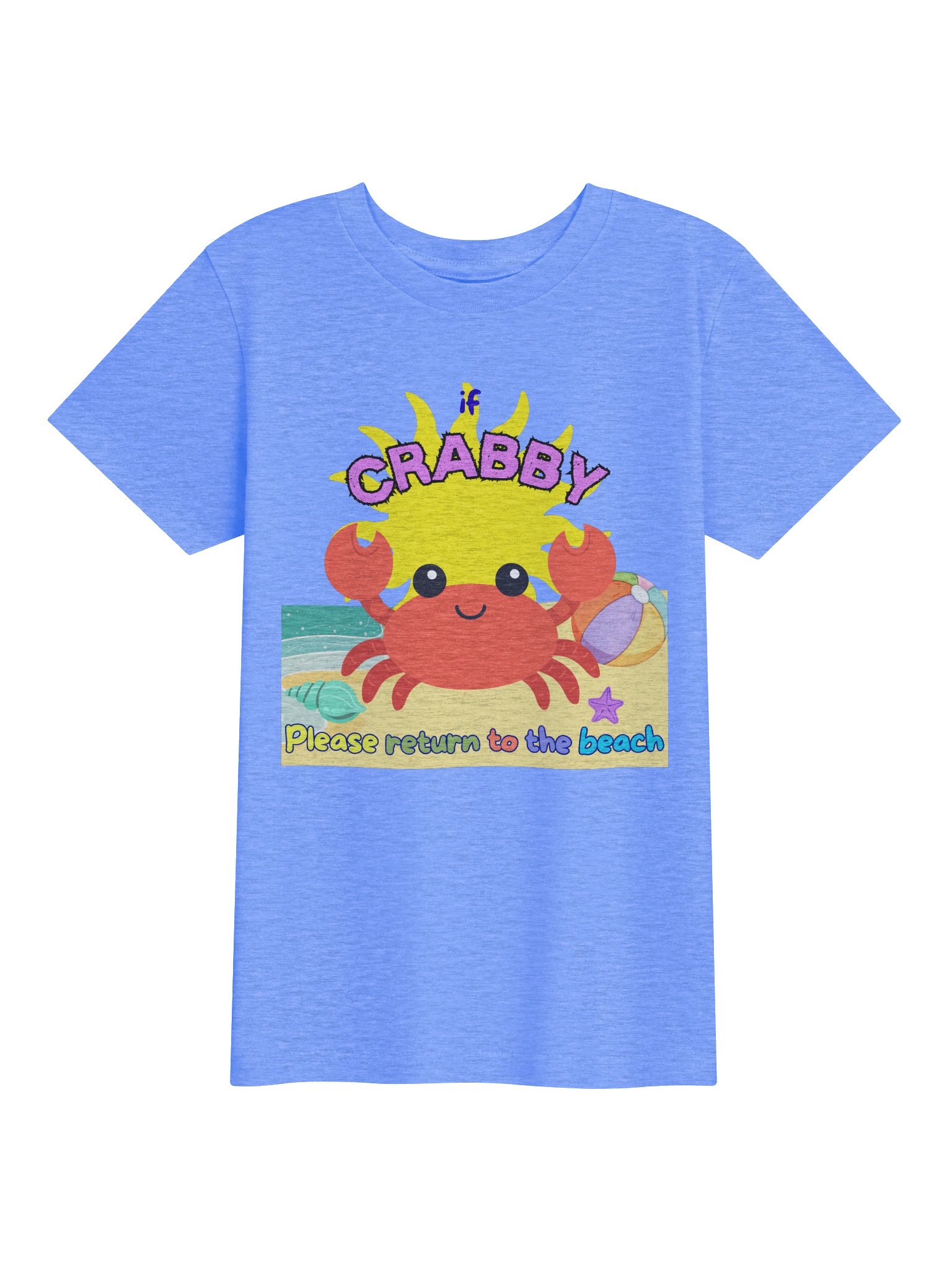 Cute Crabby Kids' T-Shirt product image (1)