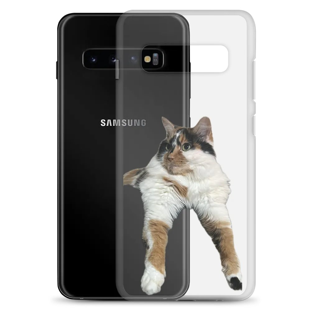 Calico Cat Clear Samsung® Case product image (20)