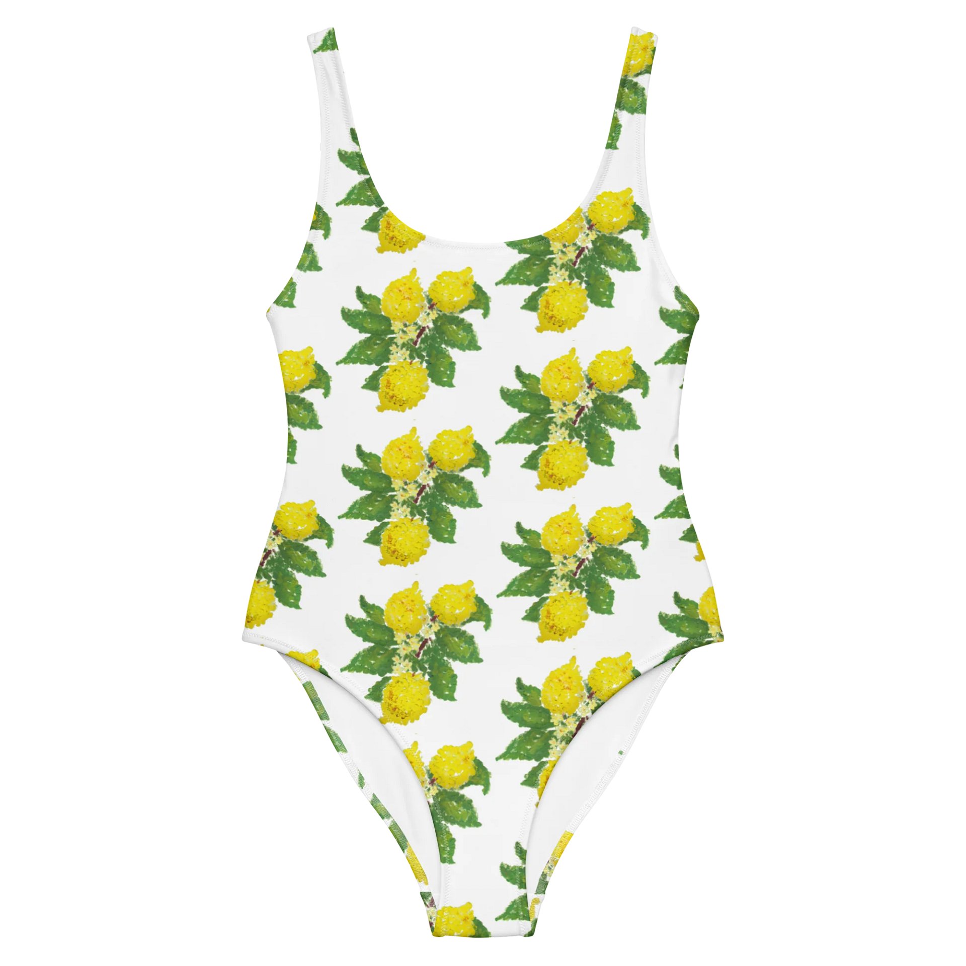 Lemon Love White One-Piece Swimsuit product image (2)