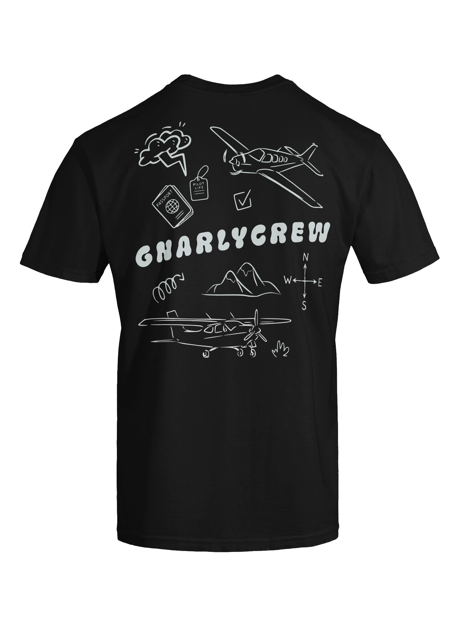Black Doodle Tee product image (2)
