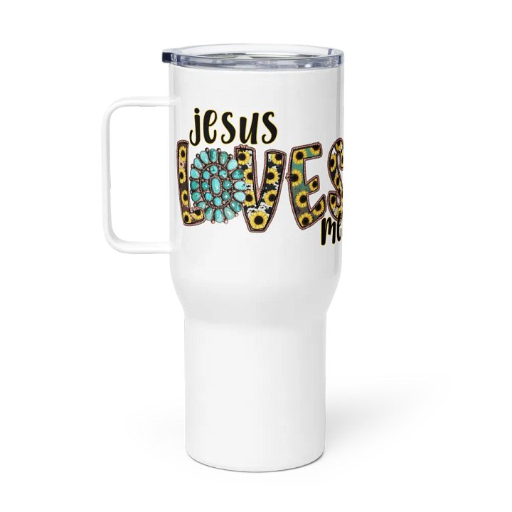 Jesus Loves Me - Travel Mug w/ Handle product image (1)