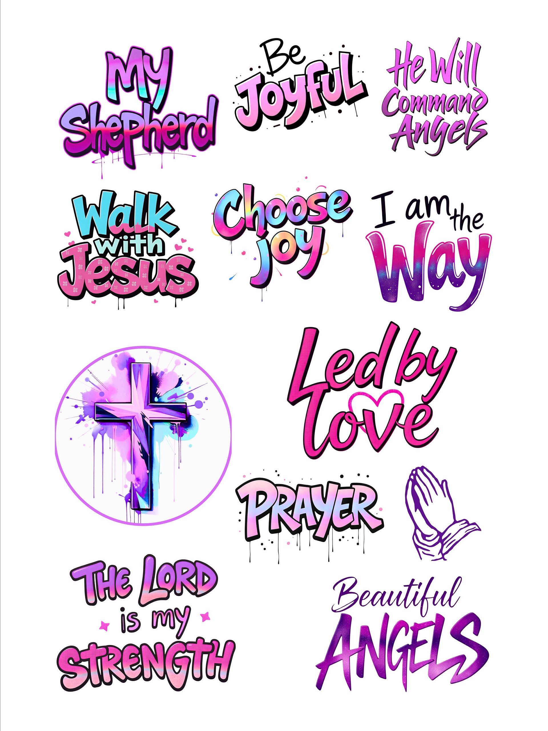 Faith And Pretty Things Girly Style Cutouts product image (2)