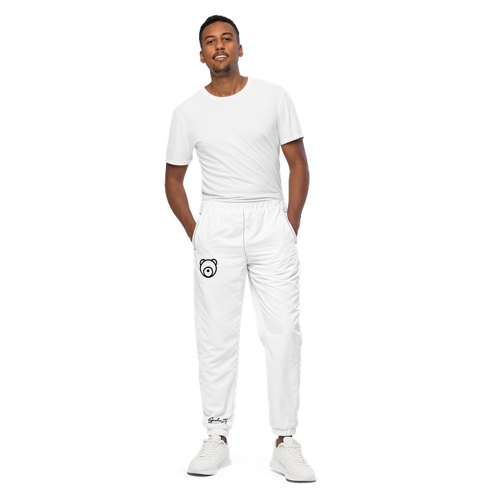 SpeakeaZy Signature Joggers White product image (1)