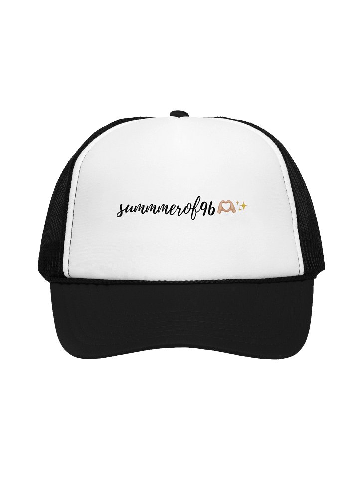 White Front Trucker Hat product image (2)