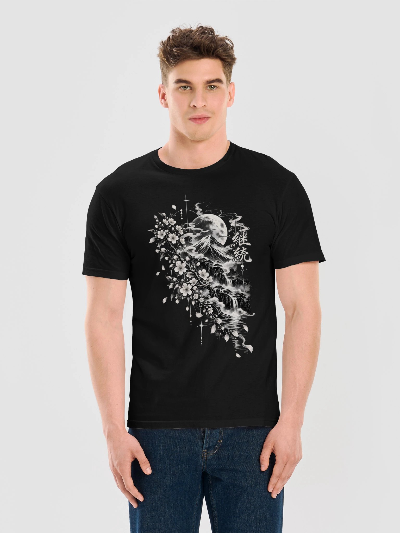 AUVEXO | Eternal Spirit Tee — Midnight Black product image (11)