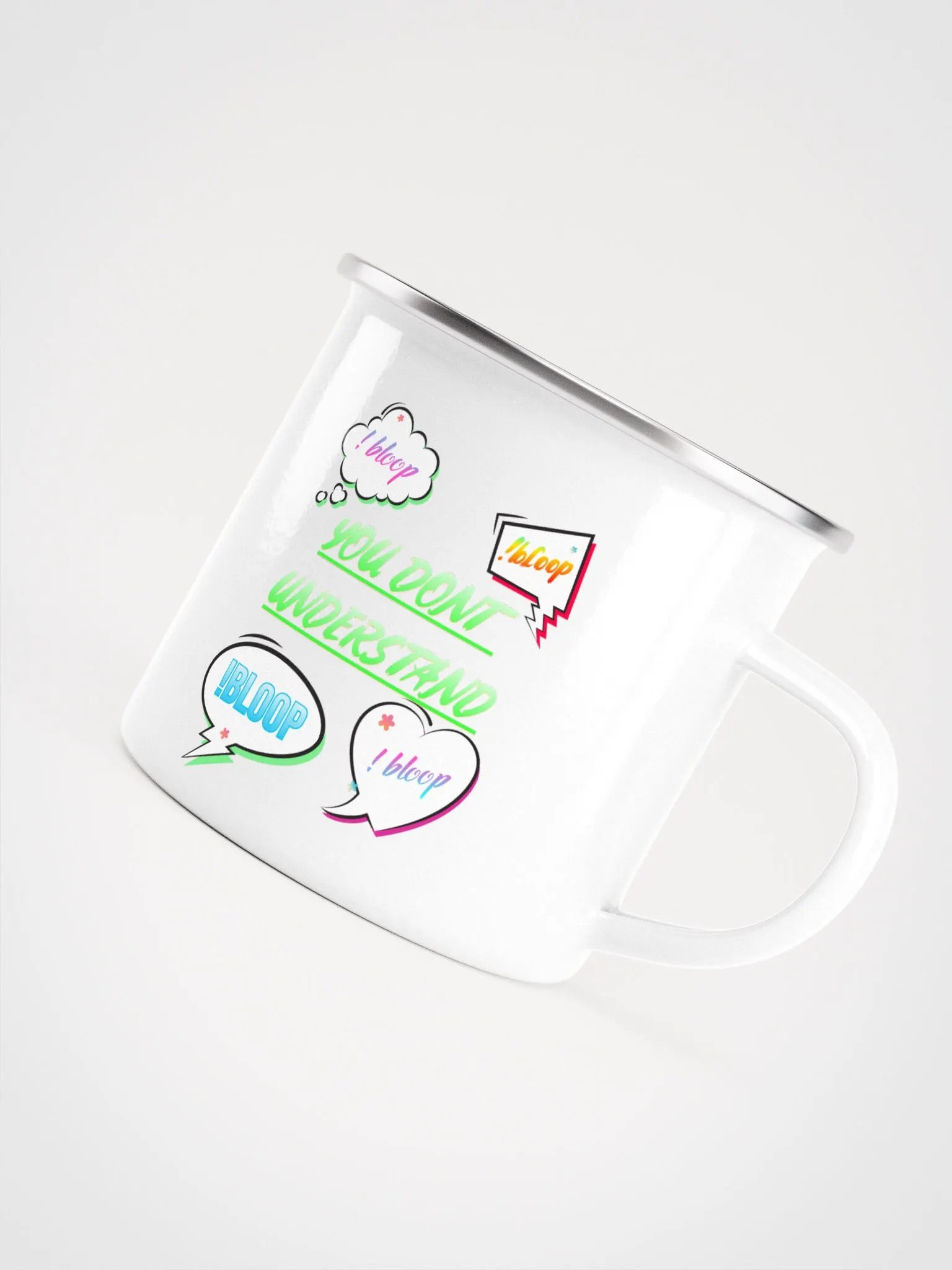bloop enamel coffee mug product image (5)