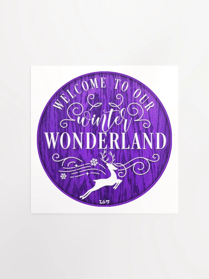 WELCOME TO OUR WINTER WONDERLAND product image (3)