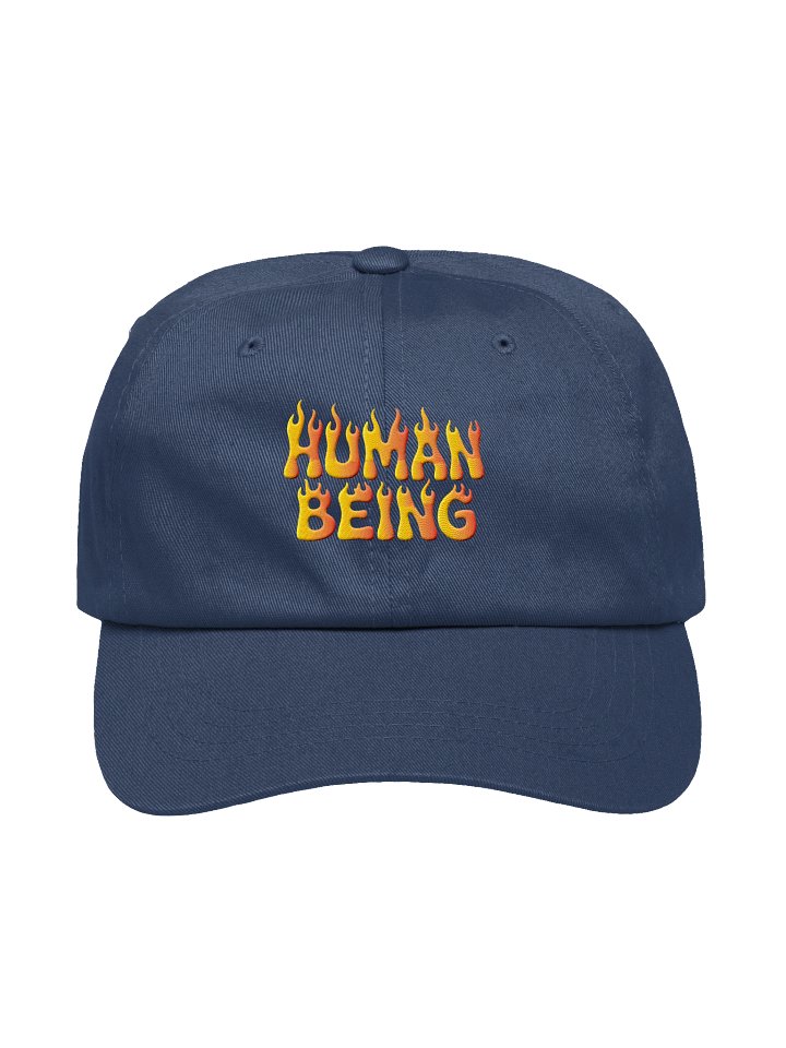 Flaming Human Dad Hat product image (1)
