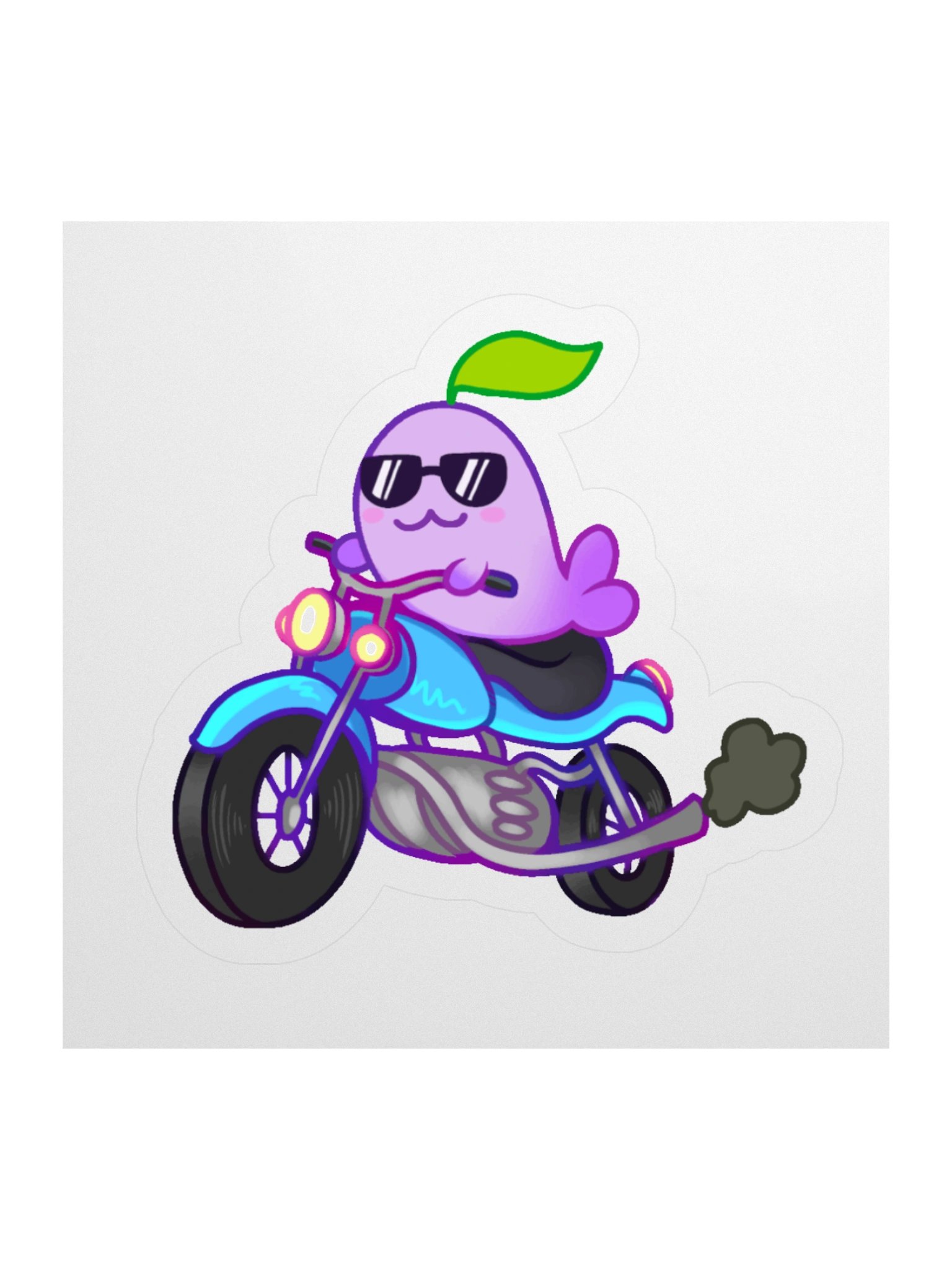 Bubble Bike Sticker product image (1)