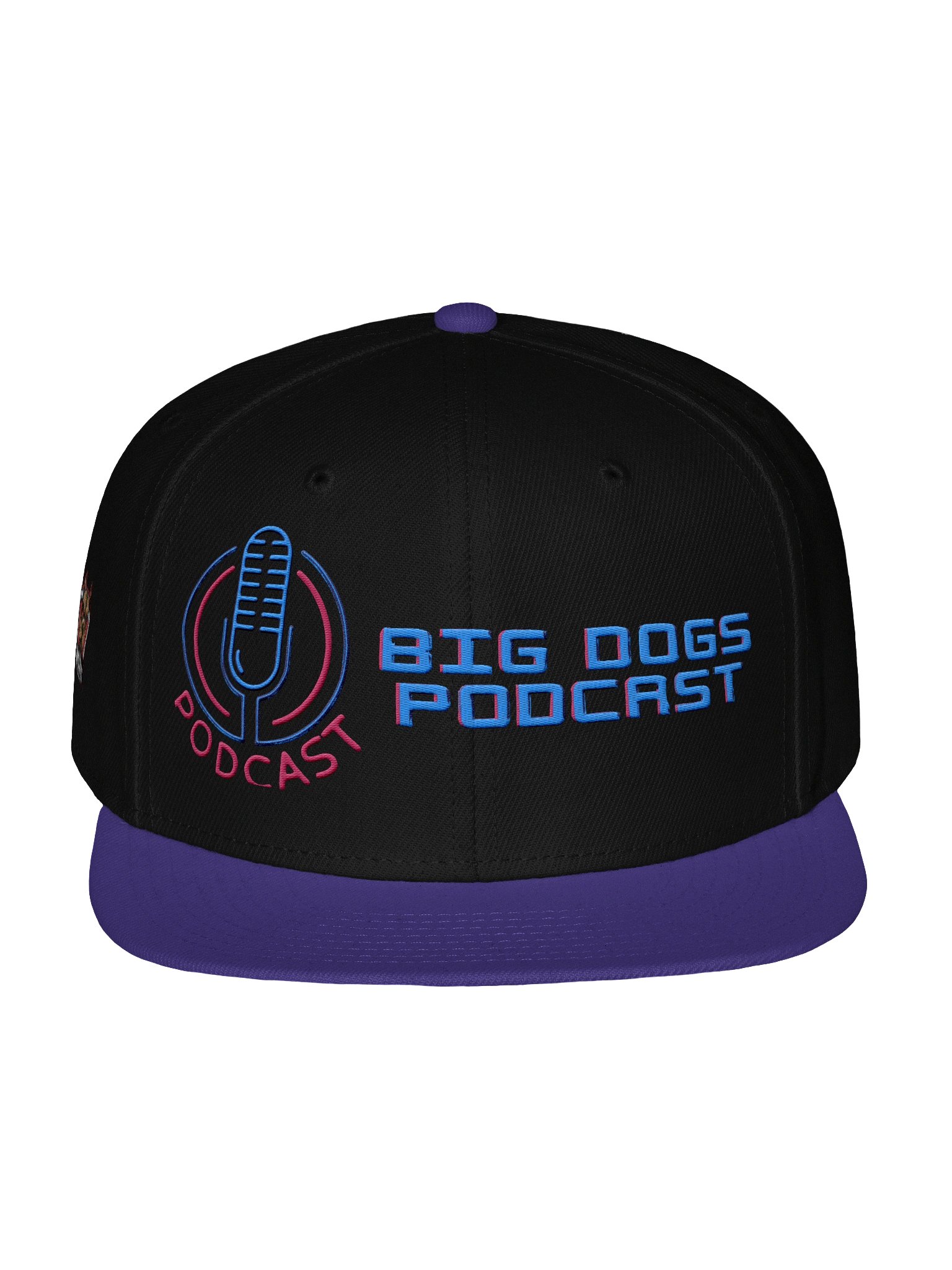 Big Dogs Podcast #MORECREEPIN Official Flat Brim product image (1)