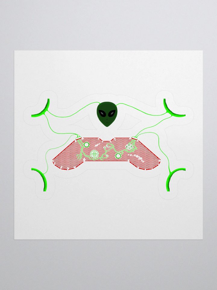 Cosmic Gamer Kiss Cut Stickers product image (3)