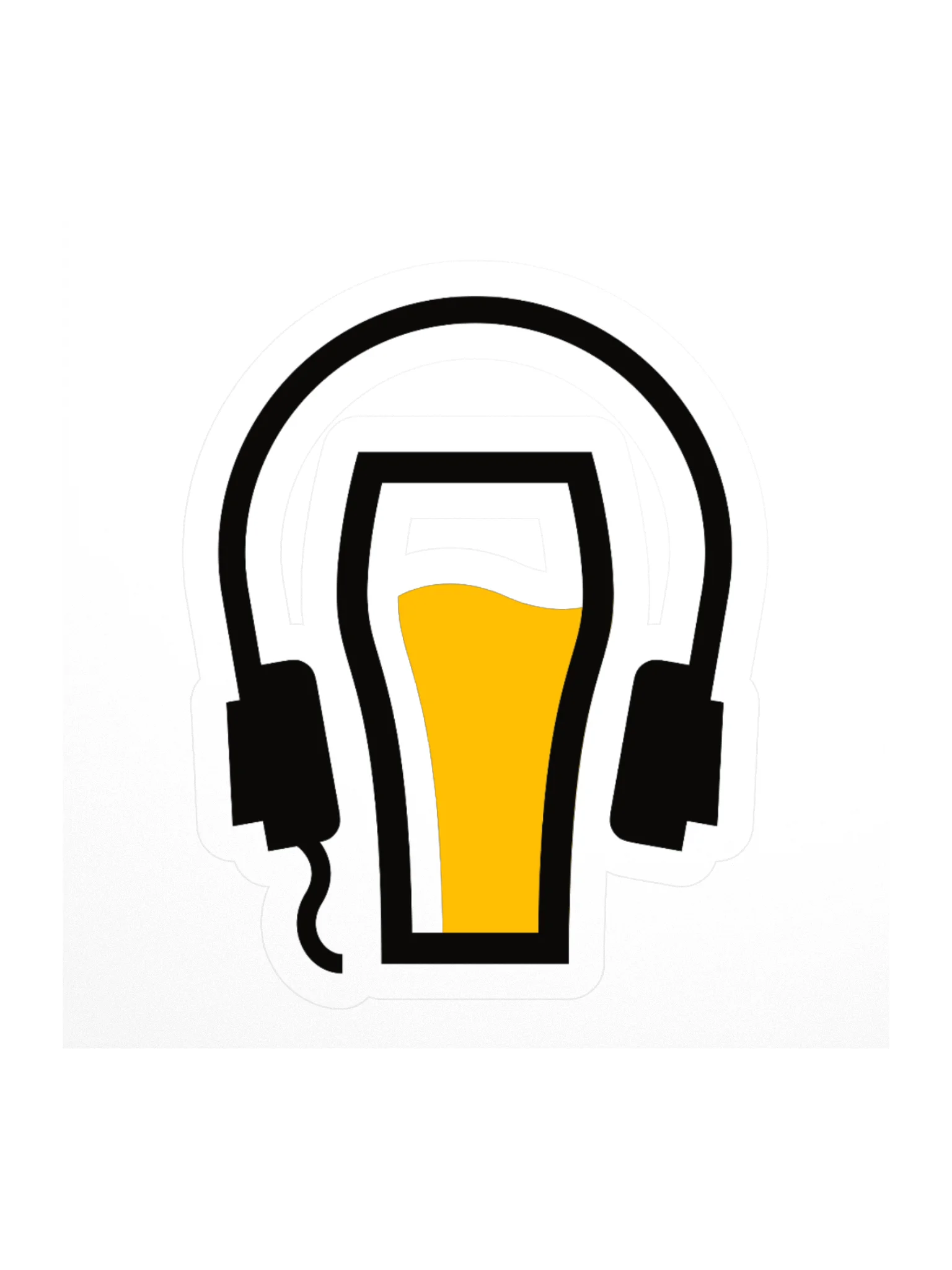 Beer & Vinyl Sticker product image (2)