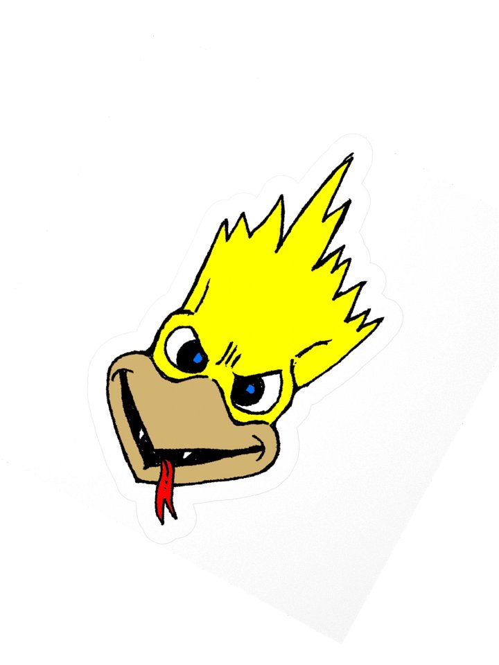 Chick-a-Bunga | Slaps Sticker product image (2)