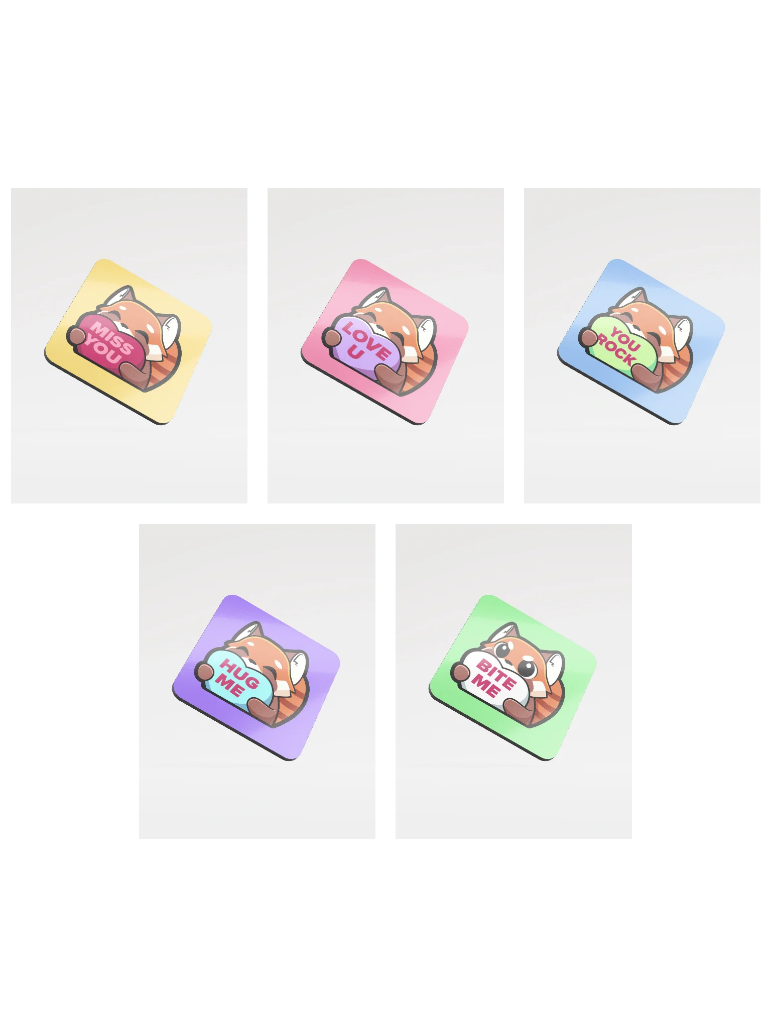 Love Hearts Coaster Set product image (2)
