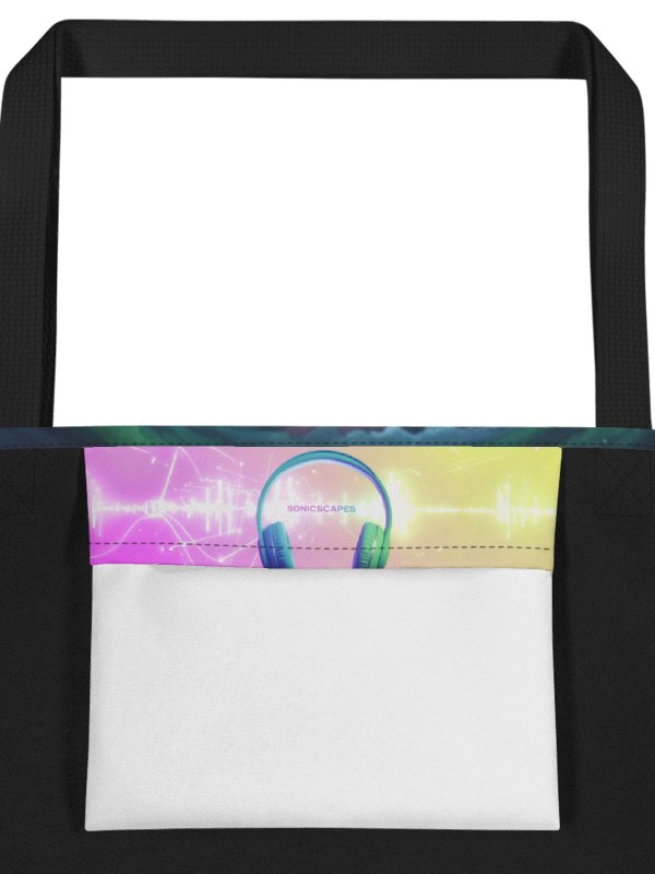 Hanuman Dhyana Tote Bag – Cosmic Meditation & Inner Strength product image (7)