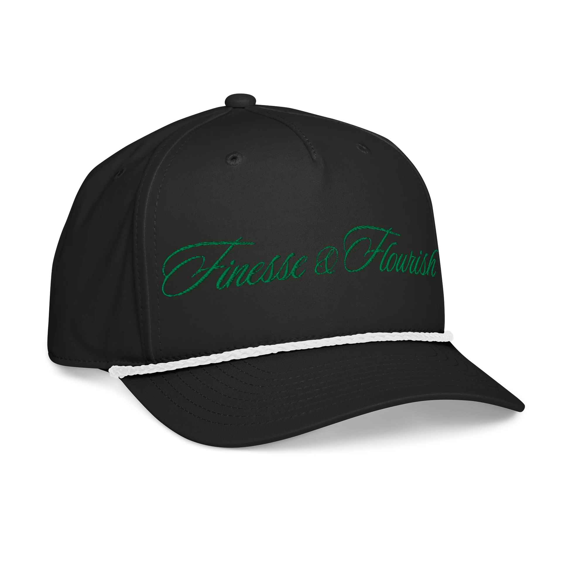 F&F Script Five-Panel Classic Rope Cap (GRN) product image (3)