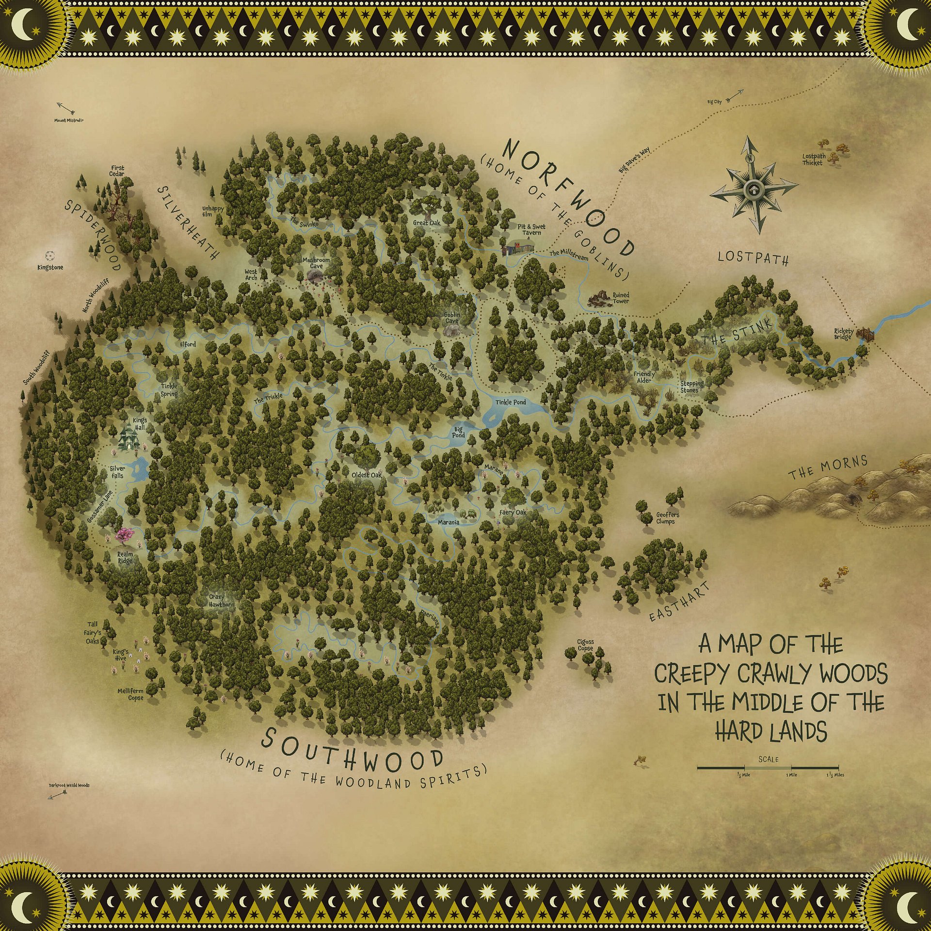 Map of the Creepy Crawly Woods product image (1)