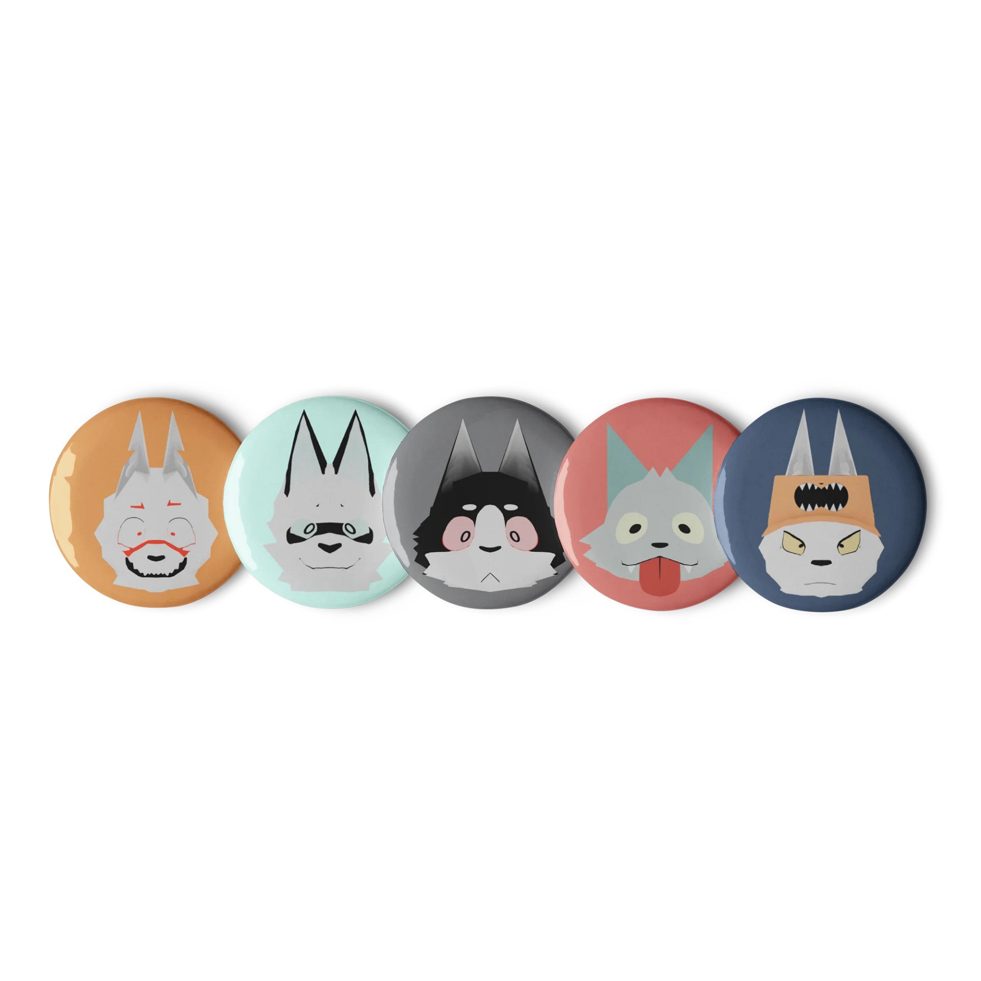 FACES | Face Pin Set 4 product image (4)