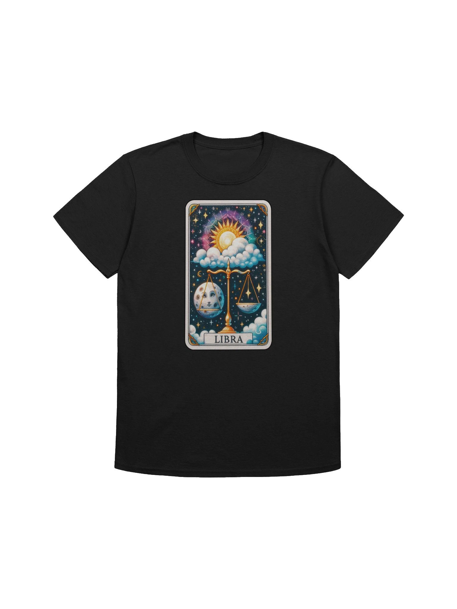 Cosmic Libra Balance T-Shirt product image (1)