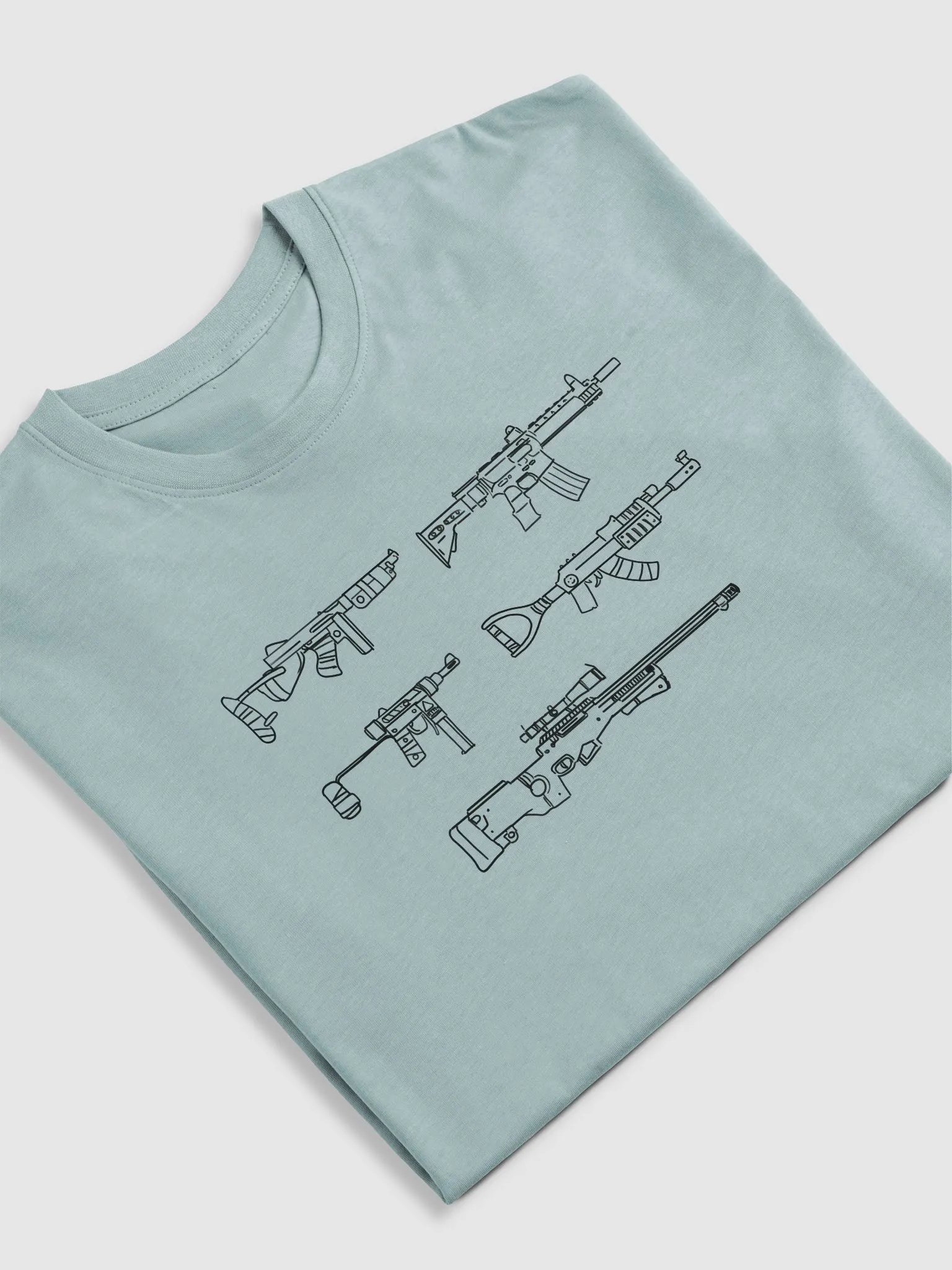 BeccaSomething Rust Gun Stencil Print Men's Tee product image (19)