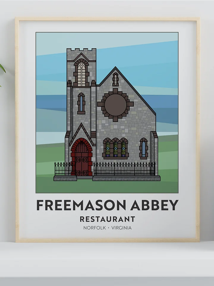 Freemason Abbey Restaurant Art Print product image (1)