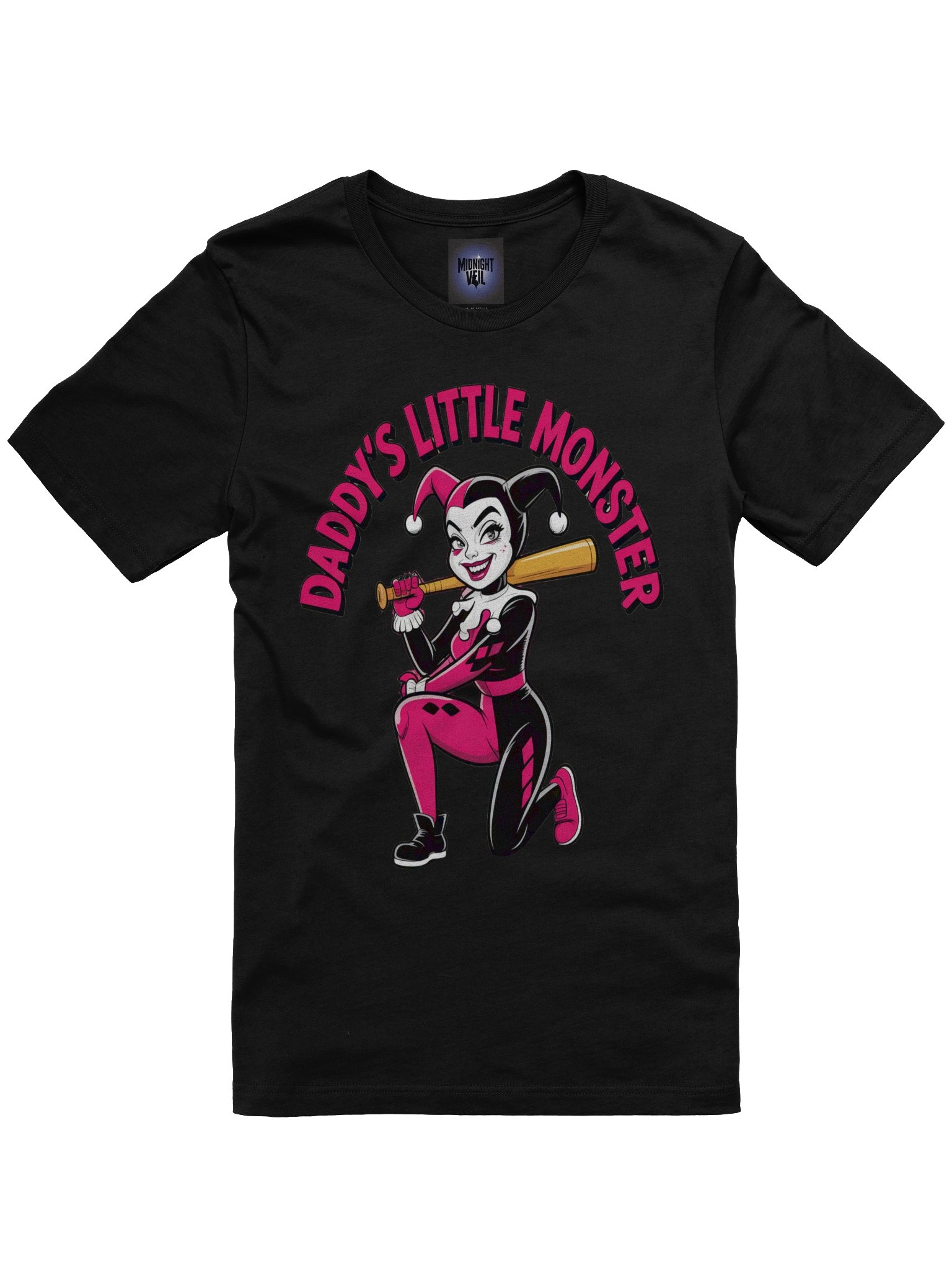 Daddy's Darling Demon: Harley Quinn Little Monster T-Shirt product image (3)