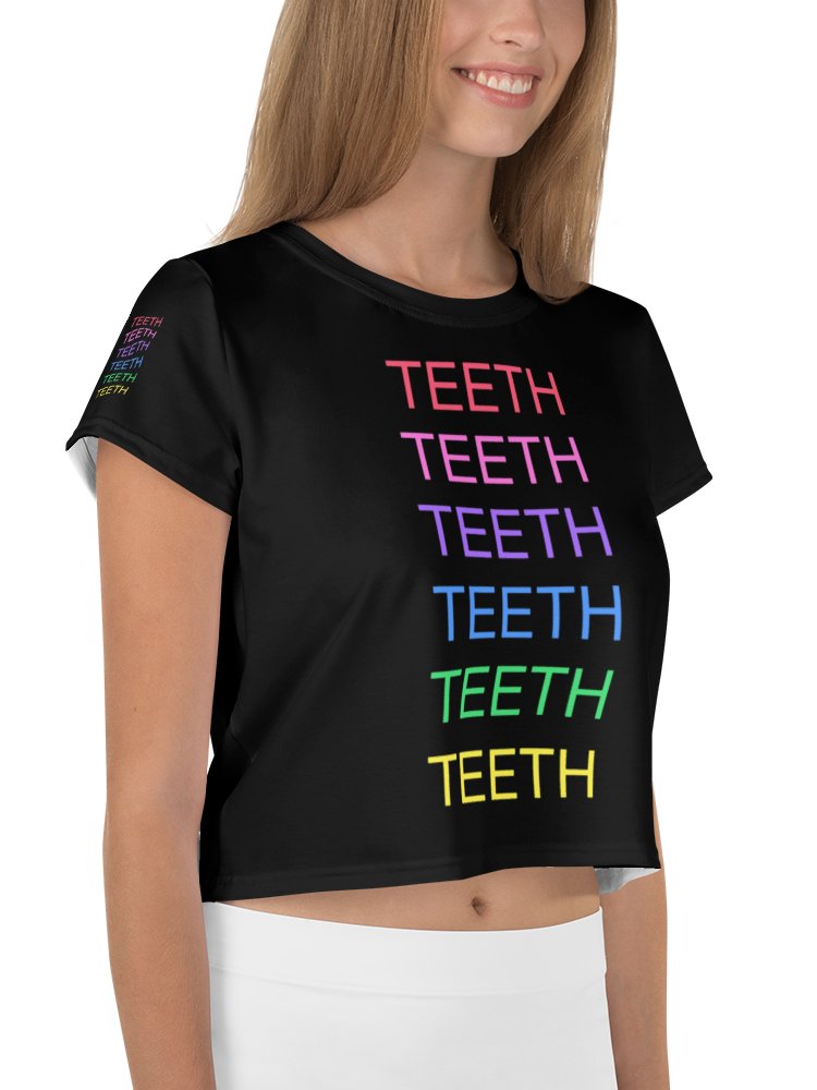Maximum Teeth crop tee product image (4)