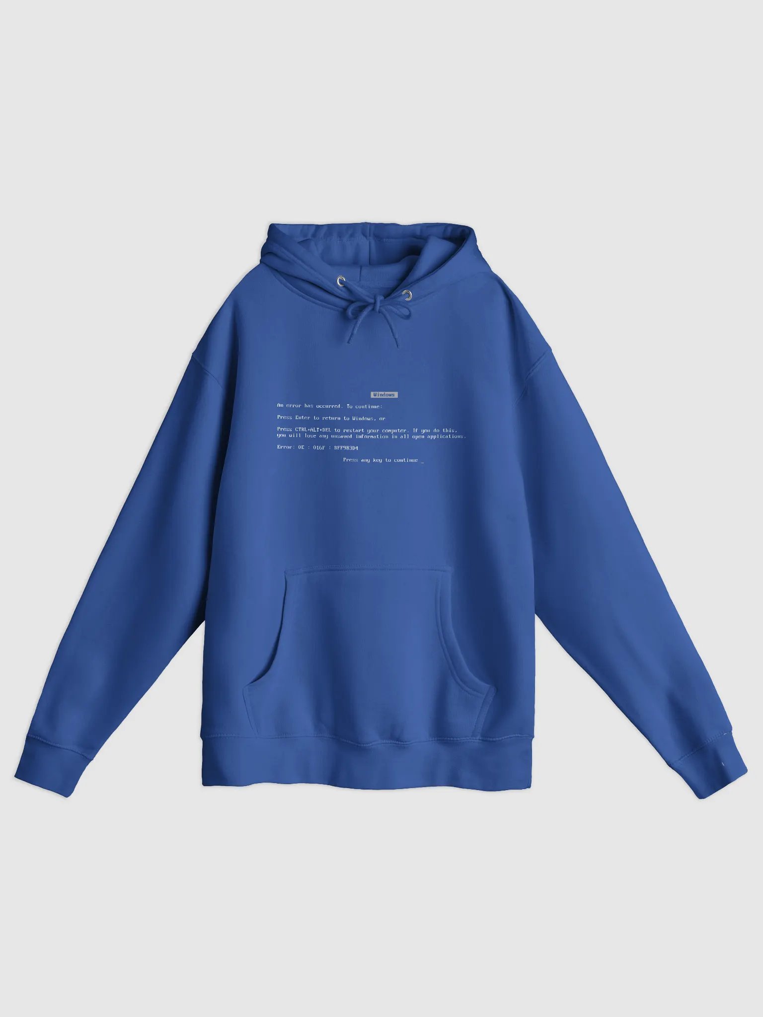 The Blue Hoodie of Death product image (1)