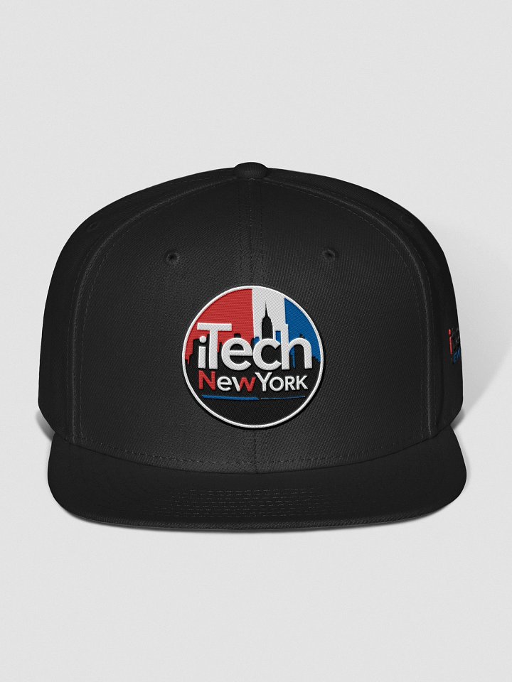 iTechNewYork Logo Snapback Otto Wool Blend Snapback Cap product image (1)