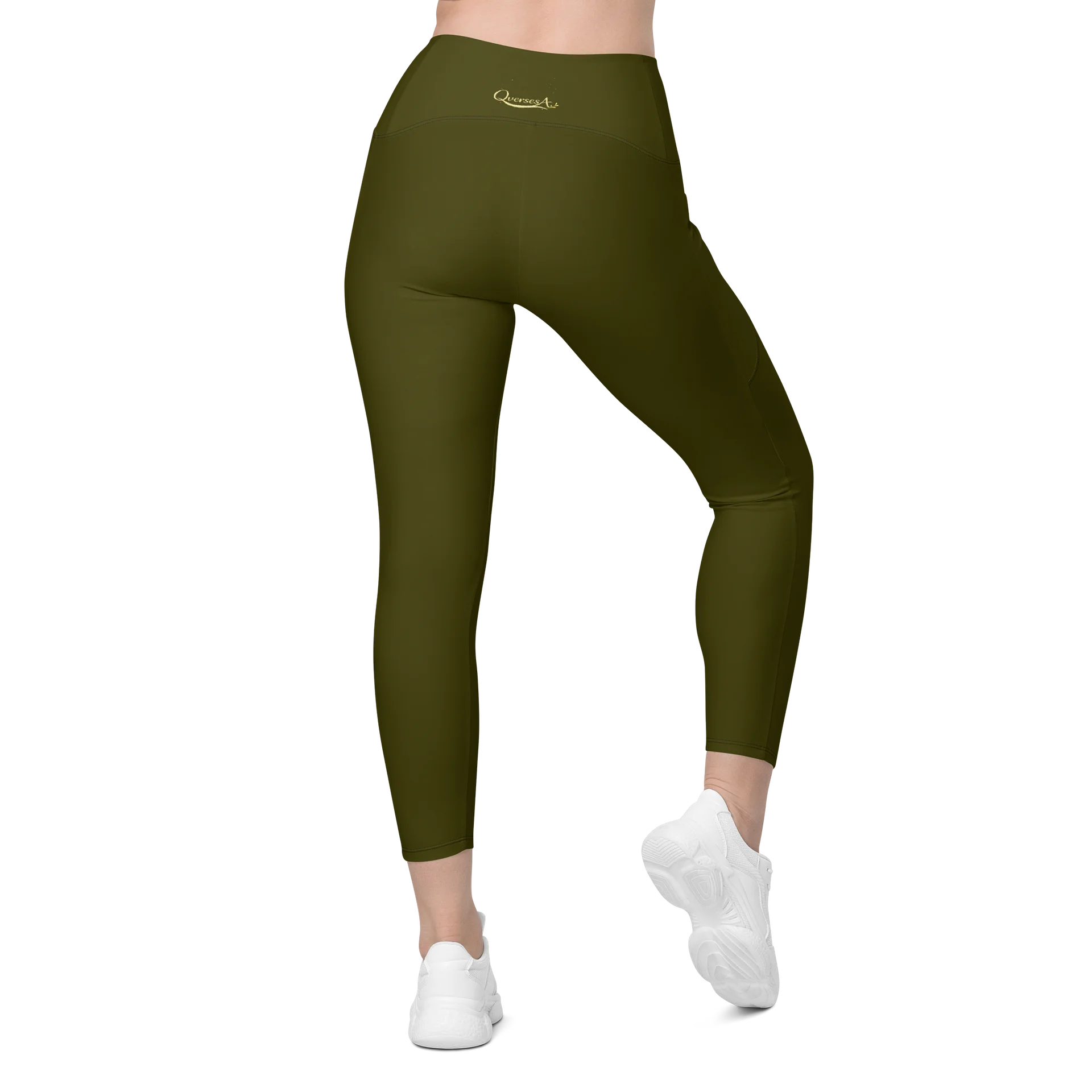 Green Leggings with Pockets product image (3)