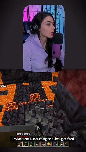 Priceless reaction 🤣 the end tho 💀 
.
.
.
#Minecraft #twitchstreamers #videogames #explorepage✨ #trialreels
