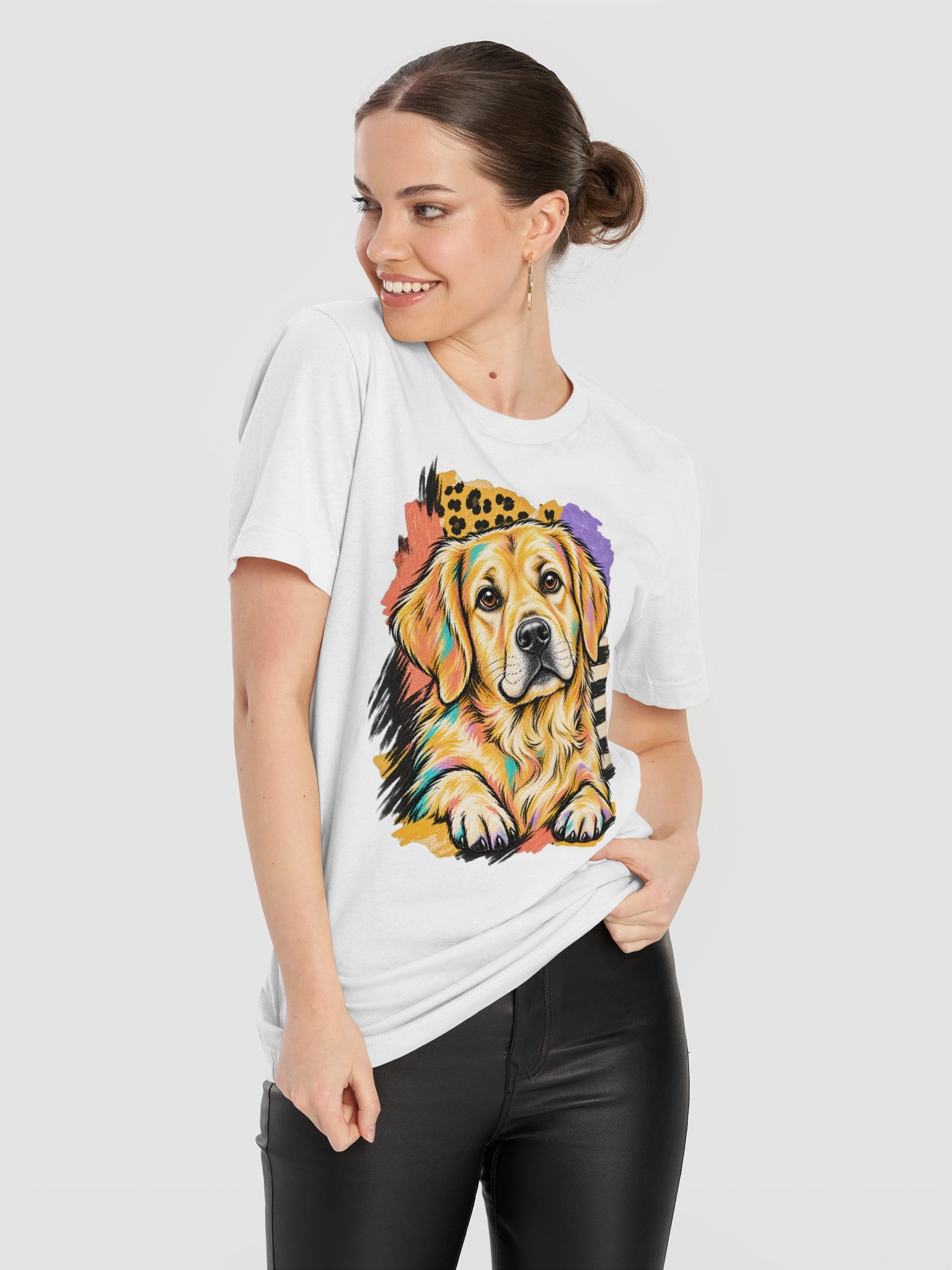 Golden Retriever Portrait T-Shirt product image (9)