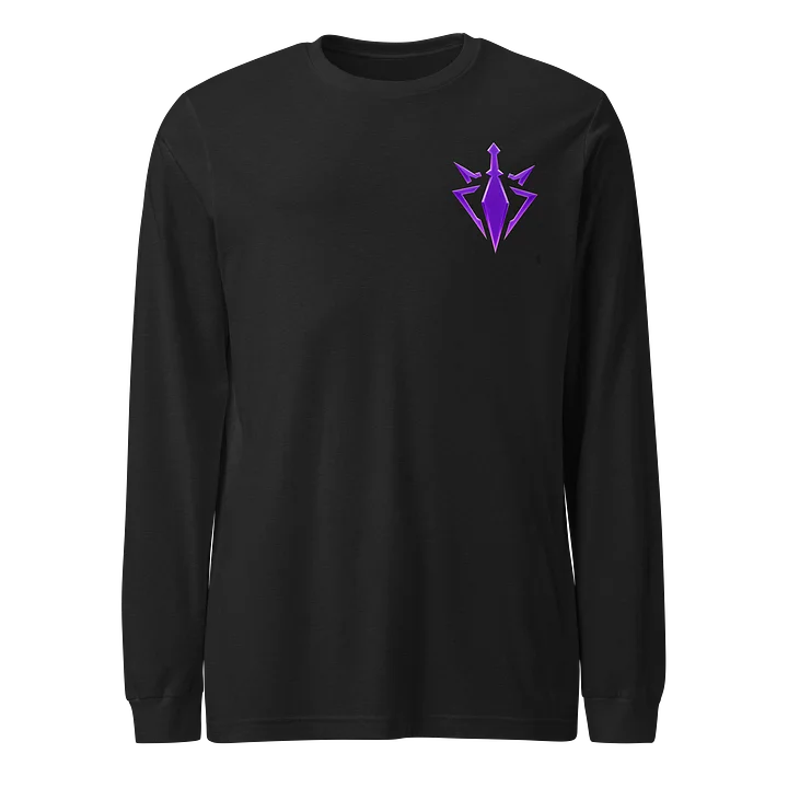 Inebrium Purple Geometric Emblem Long Sleeve Tee product image (1)