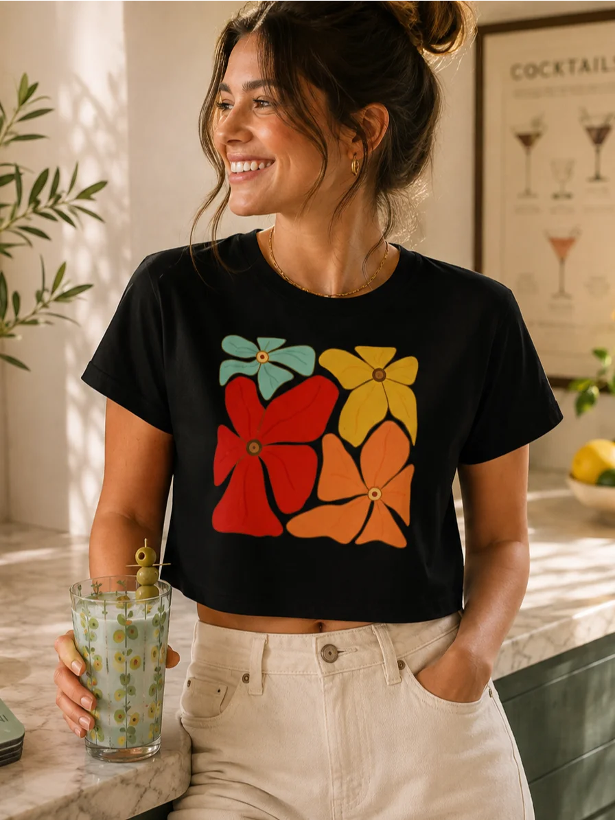 Petals and Olives Premium Crop Top product image (1)
