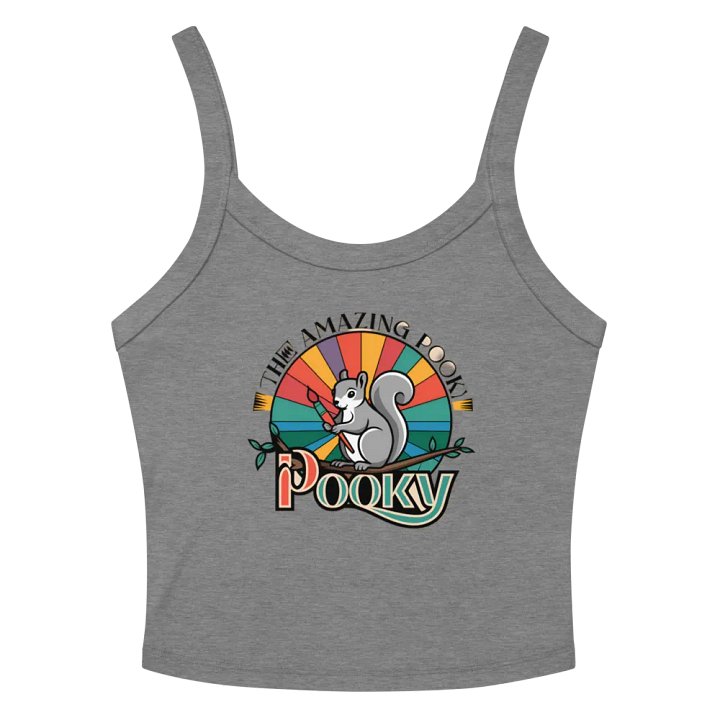 The Amazing Pooky Women's Micro-Rib Tank Top product image (2)
