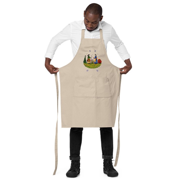 Tablier de Cuisine 100 % Coton Éco-Responsable “Petits Bretons” product image (2)