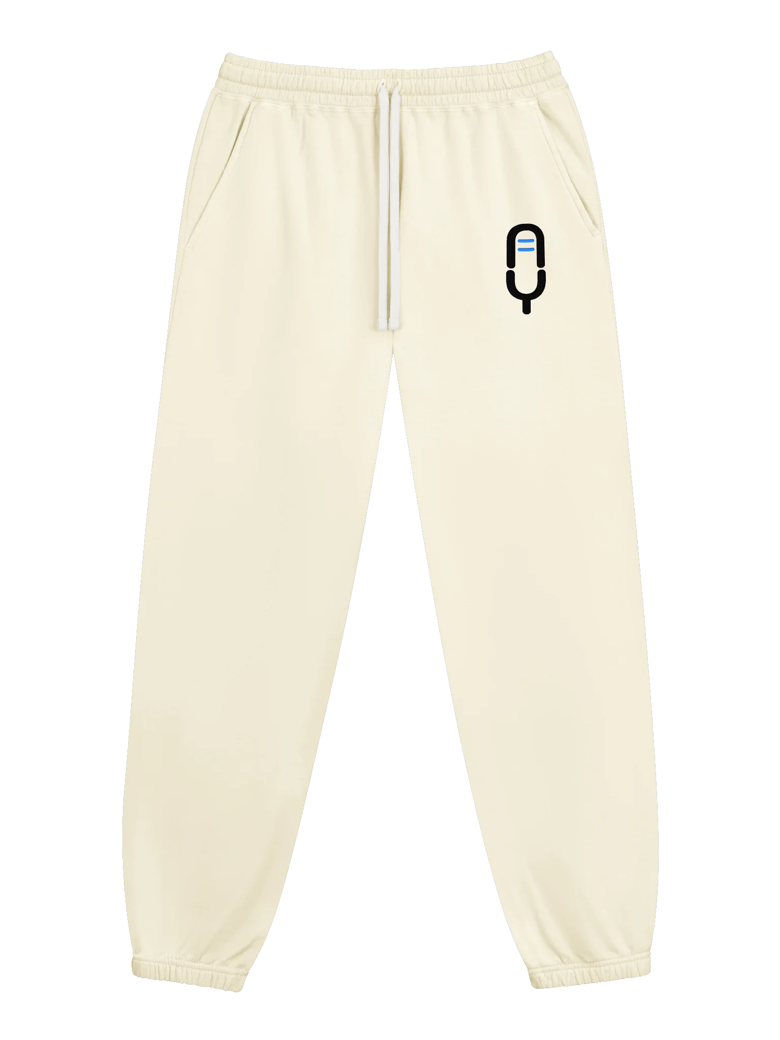 FNF Microphone Logo Fleece Sweatpants (Black Logo) product image (3)