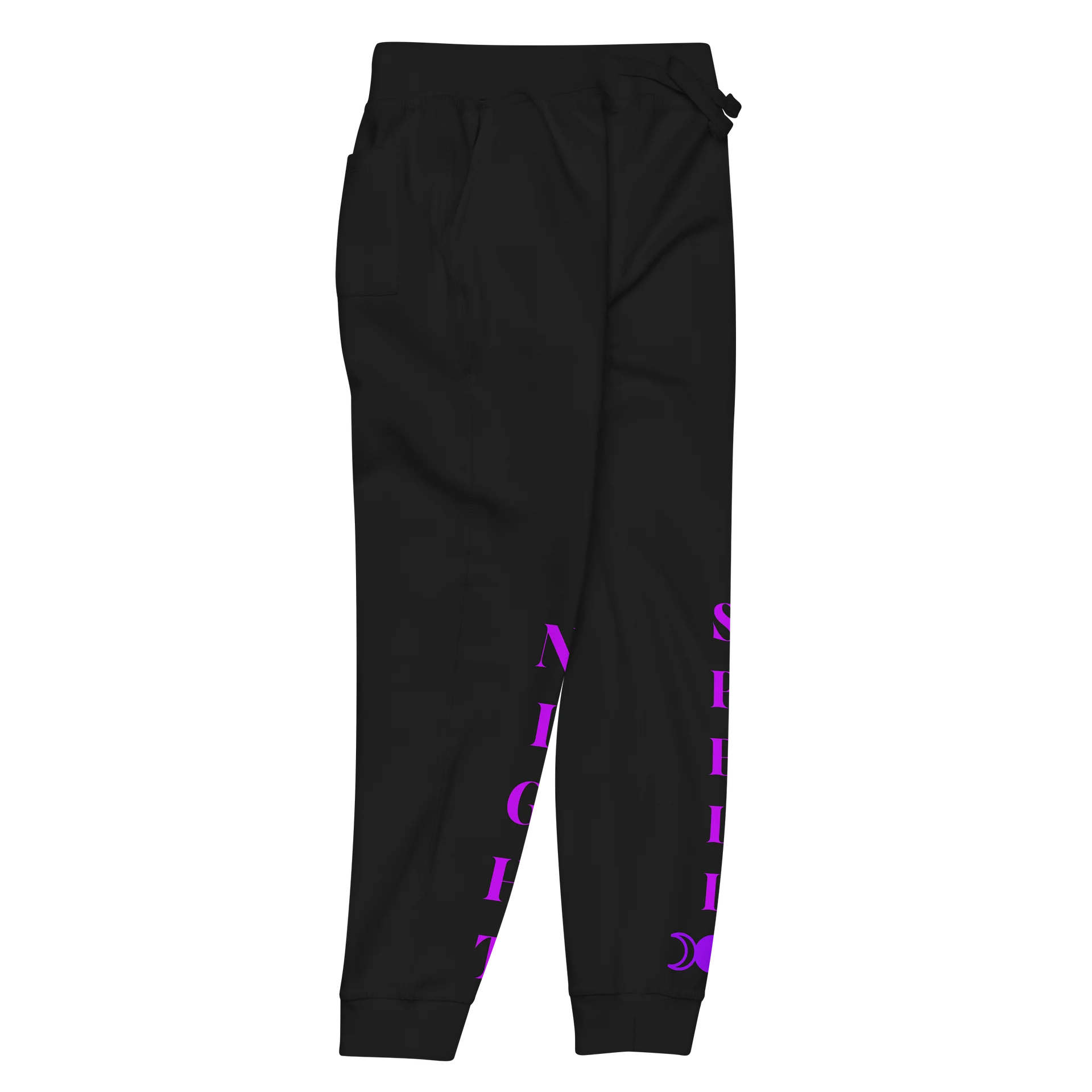 Wicked Amethyst “Night Spell” Women’s Luxury Triple Moon Joggers product image (2)
