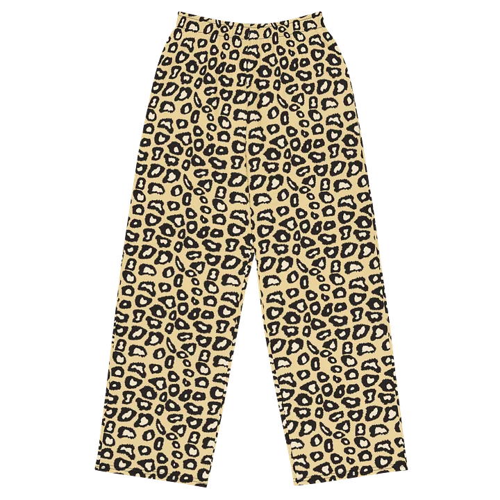 Comfortable Wide-Leg Pants with Bold Animal Print product image (1)
