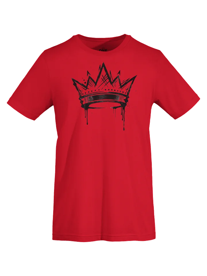 ONE KING True Crown Premium T-Shirt black print product image (2)